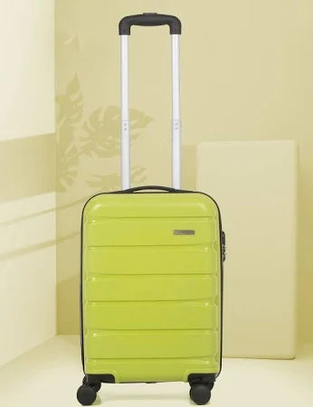 Teakwood Leathers 360-Degree Rotation Hard-Sided Cabin-Sized Trolley Bag 32L